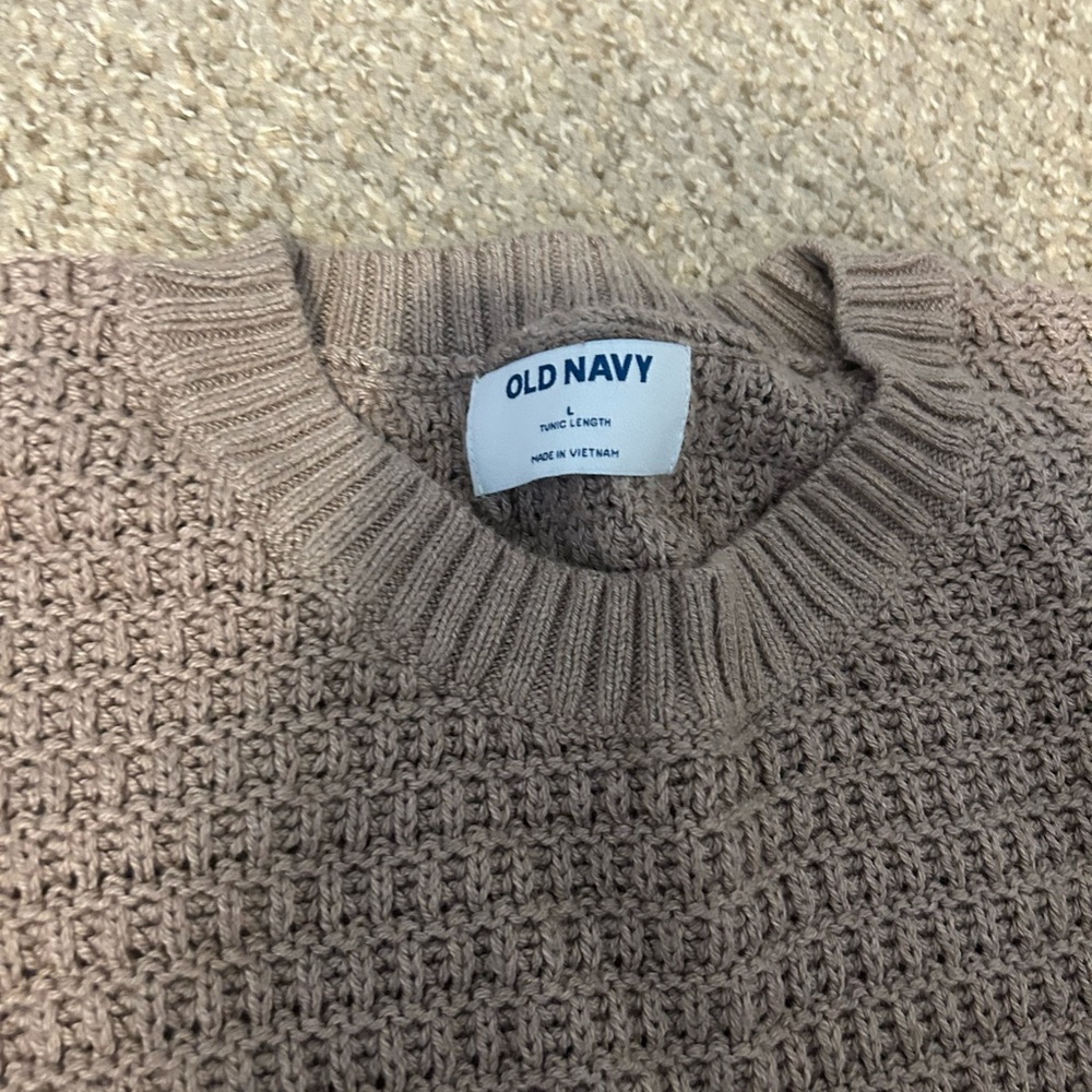 Old Navy Tan Sweater